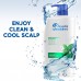 Head and Shoulders Cool Menthol Shampoo 370ml.