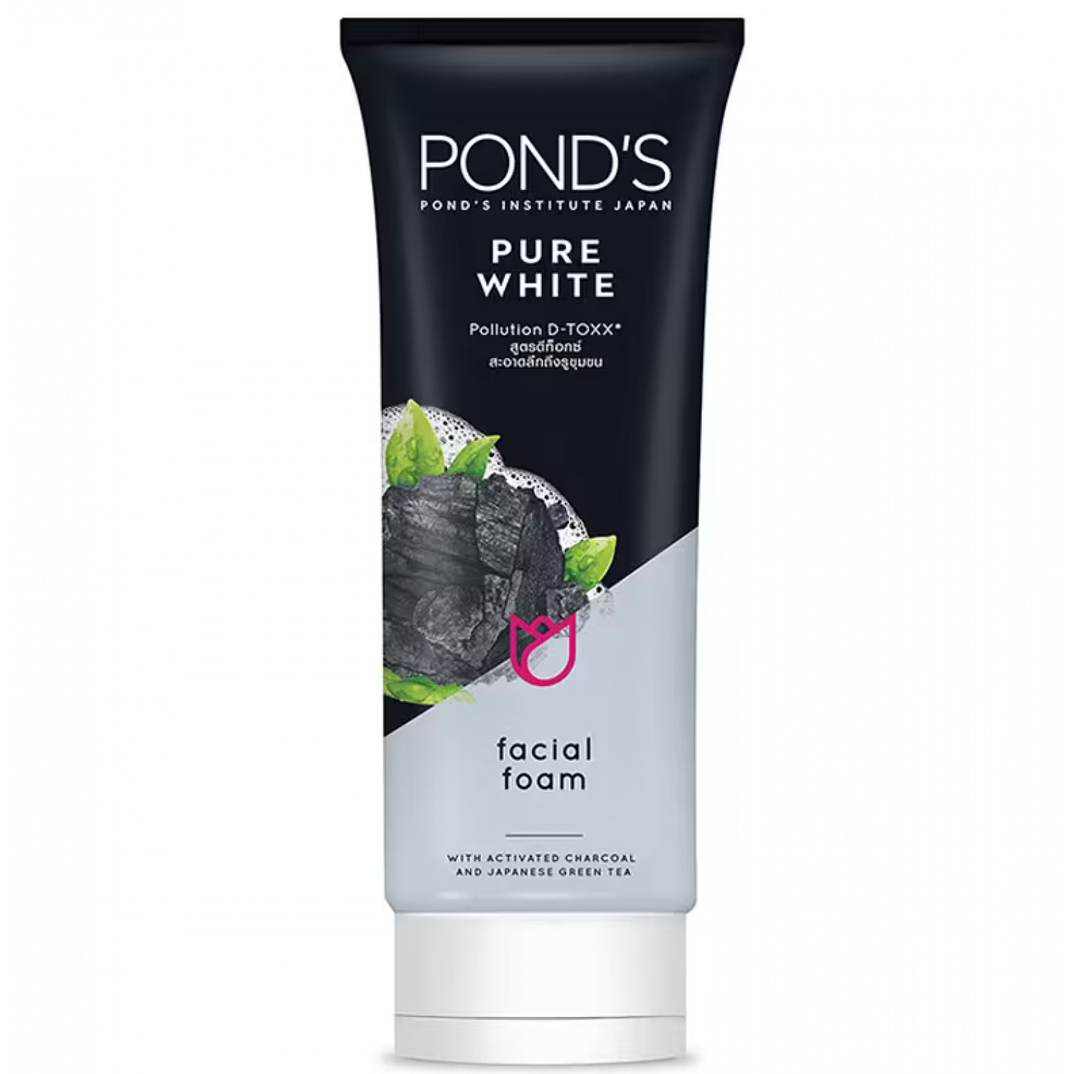 Ponds Pure White Pollution Out Purity Facial Foam 100g.
