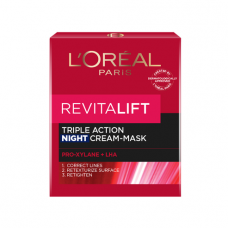 Loreal Revitalift Triple Action Night Cream Mask 50ml.