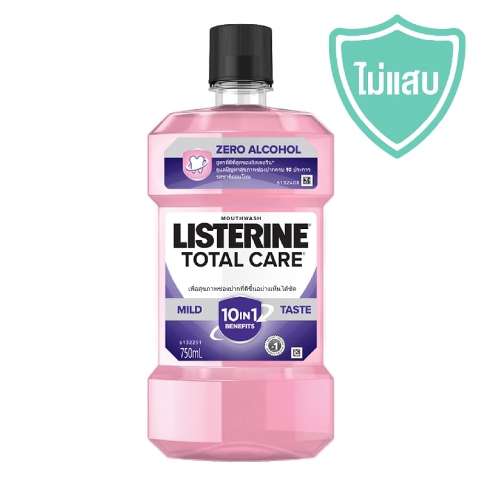 Listerine Total Care Zero Mouthwash 750ml.