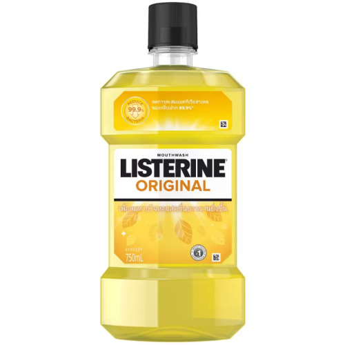 Listerine Original Mouthwash 750ml.