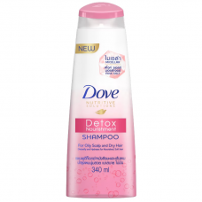 Dove Nutritive Solutions Detox Nourishment Pink Salt Moisture Shampoo 330ml.