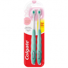 Colgate Cushion Clean Soft Toothbrush Pack 2