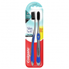 Colgate Slim Soft Flex Clean Ultra Soft Toothbrush Pack 2