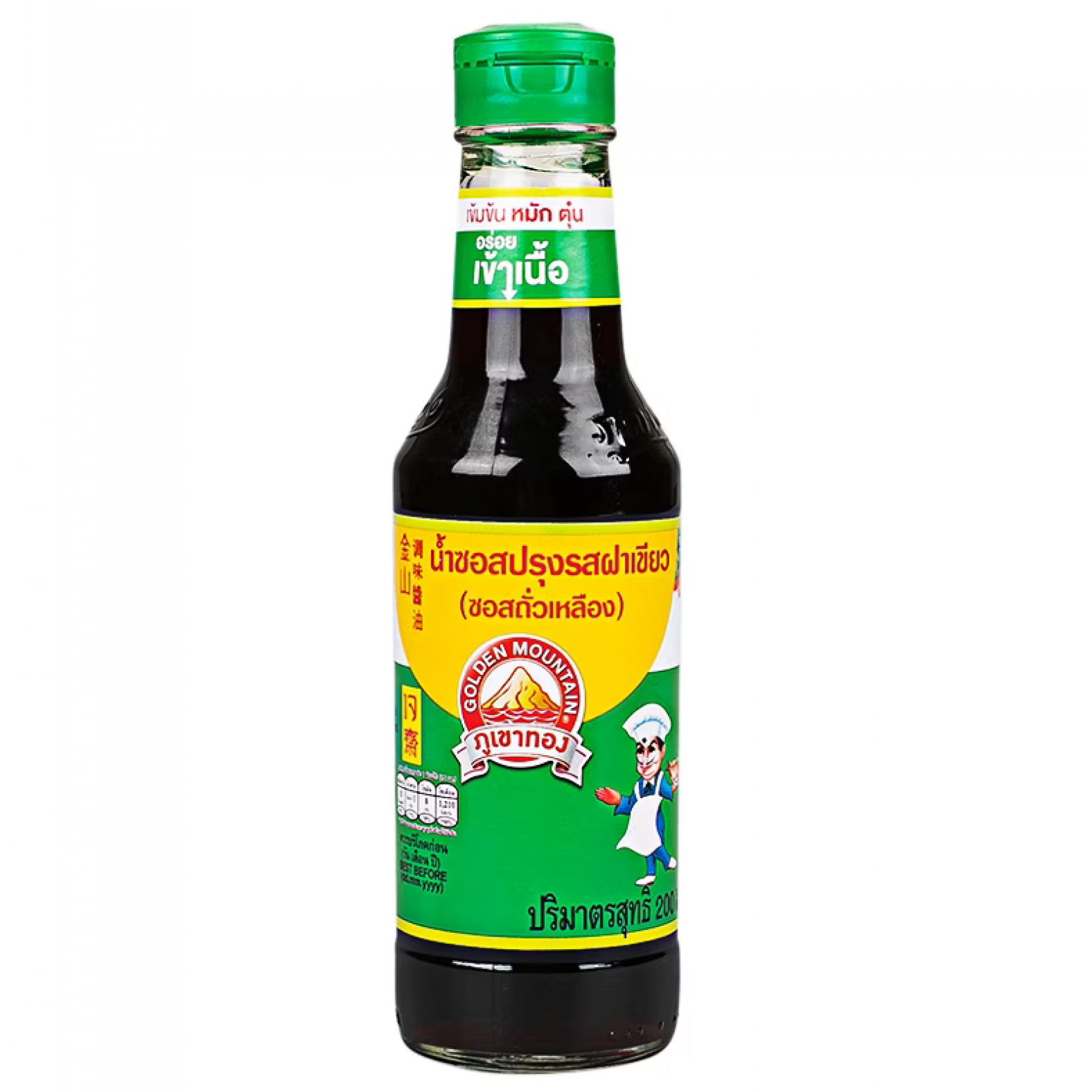 Golden Mountain Green Cap Seasoning Sauce 200cc.