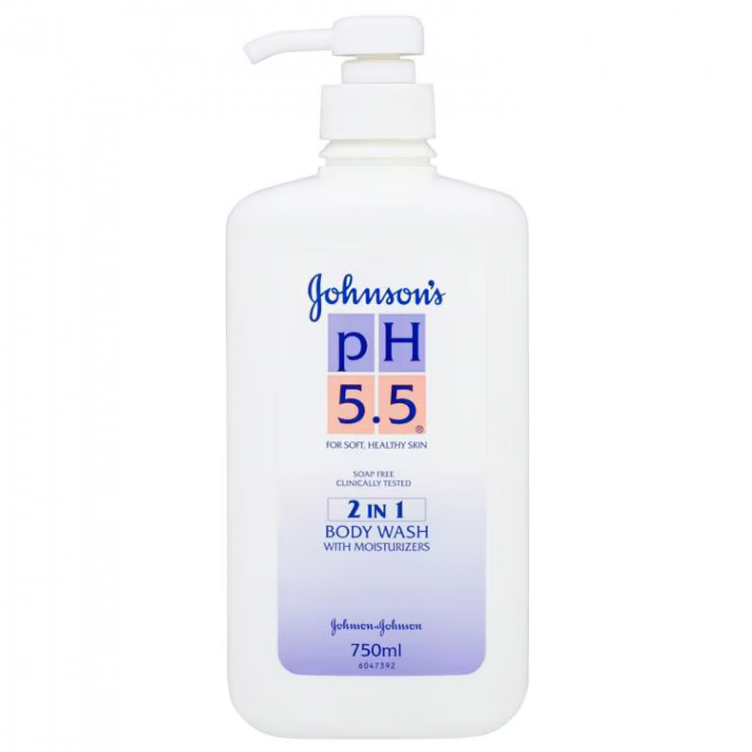 Johnson PH 5.5 2in1 with Moisturizers Body Wash 750ml.