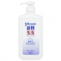 Johnson PH 5.5 2in1 with Moisturizers Body Wash 750ml.