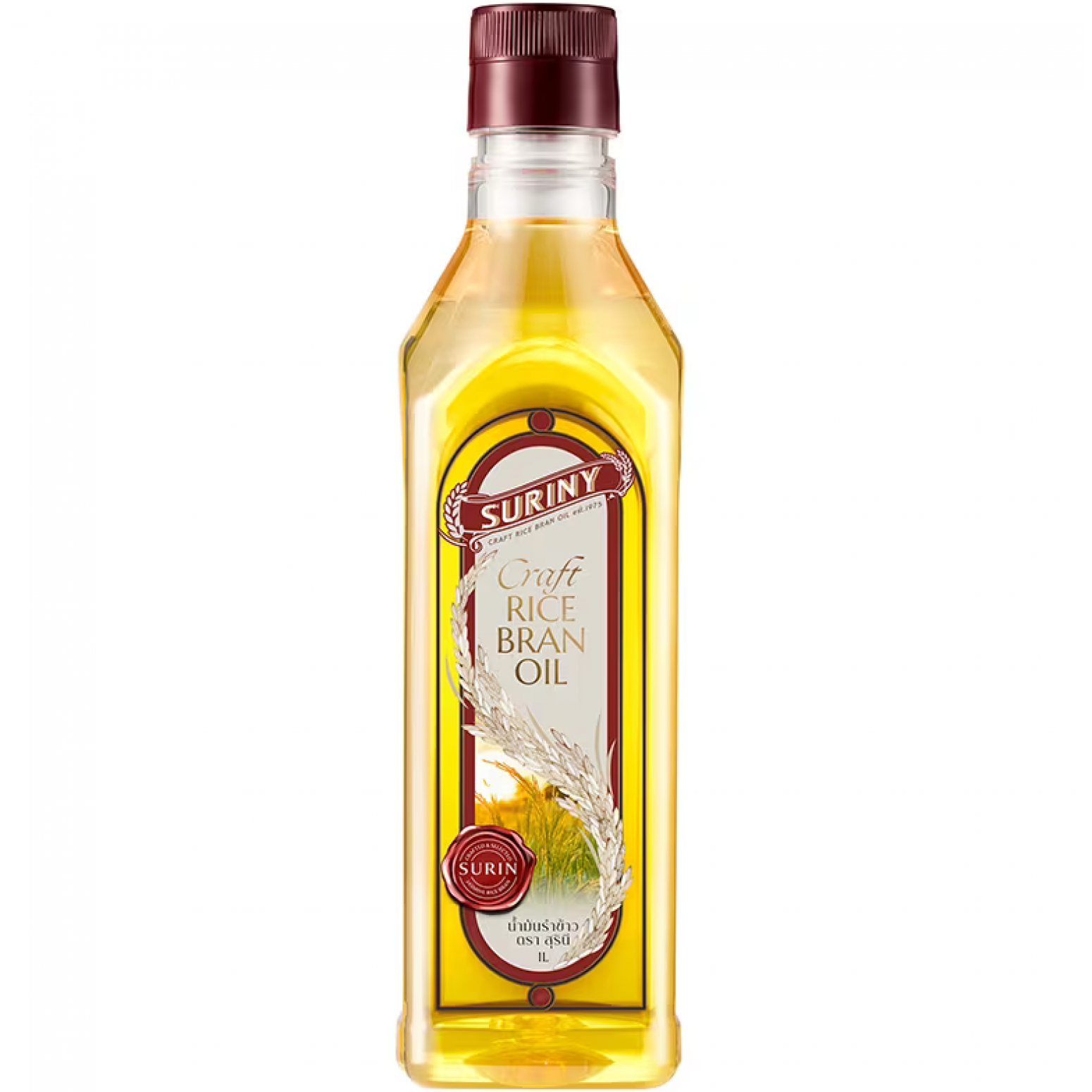 Suriny Craft Rice Bran Oil 1ltr.