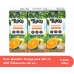 Tipco 100percent Sainamphueng Orange Juice 200ml. Pack 3