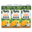Tipco 100percent Sainamphueng Orange Juice 200ml. Pack 3
