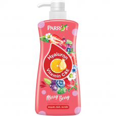 Parrot Bath Serum Vitamin Berry Collagen 450ml.