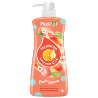 Parrot Bath Serum Vitamin Peach Booster 450ml.