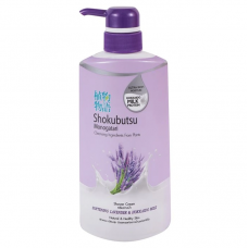 Shokubutsu Softening Lavender and Hokkaido Milk Bath 500ml.