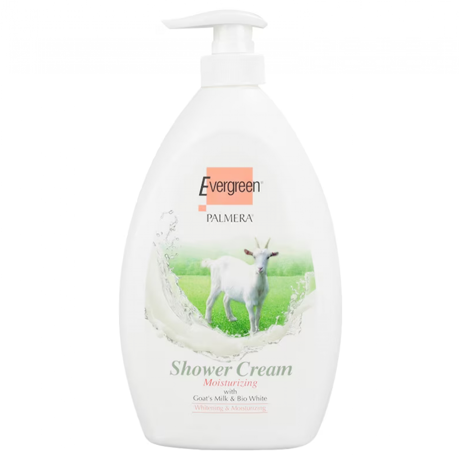 Evergreen Bath Milk and Bio White 1ltr.