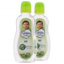 Cussons Baby Oil Green 200ml.Pack 1Free 1
