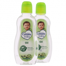 Cussons Baby Oil Green 200ml.Pack 1Free 1