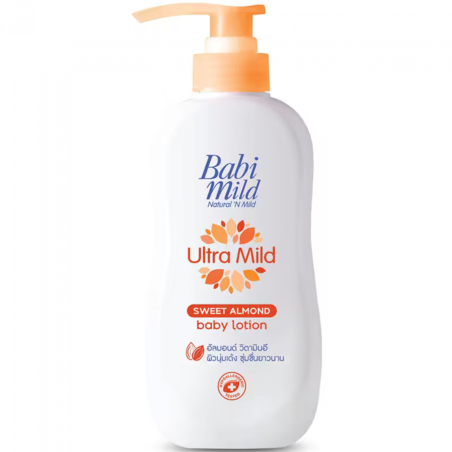 Babi Mild Ultra Mild Sweet Almond Baby Lotion 400ml.