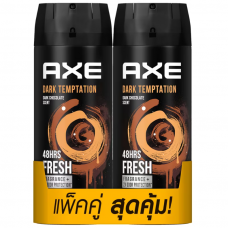 AXE Dark Temptation Deodorant Body Spay 135ml.Pack 2