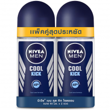 Nivea for Men Deo Rollon Cool Kick 50ml. Pack 2