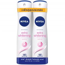 Nivea Extra Whitening Deo Spray 150ml. Pack 2