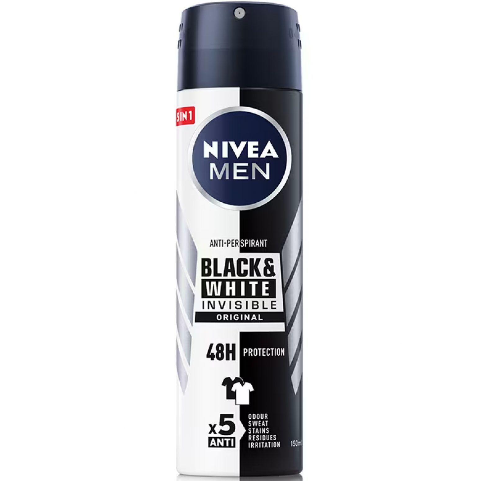 Nivea Men Black and White Invisible Deodorant Spray 150ml
