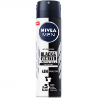 Nivea Men Black and White Invisible Deodorant Spray 150ml