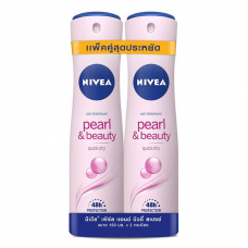 Nivea Pearl and Beauty Deodorant Spray 150ml. Pack 2