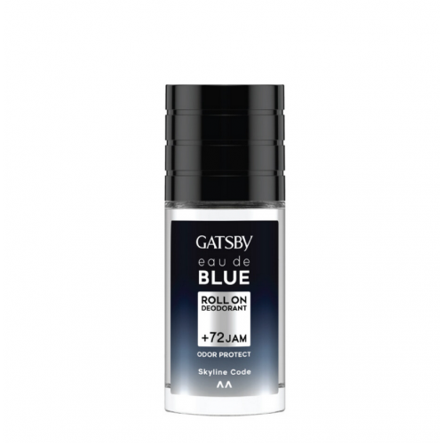 Gatsby Eau De Blue Deodorant Roll On Skyline Code 50ml.