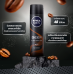 Nivea Men Spray Deep Black Charcoal Brown 150ml.