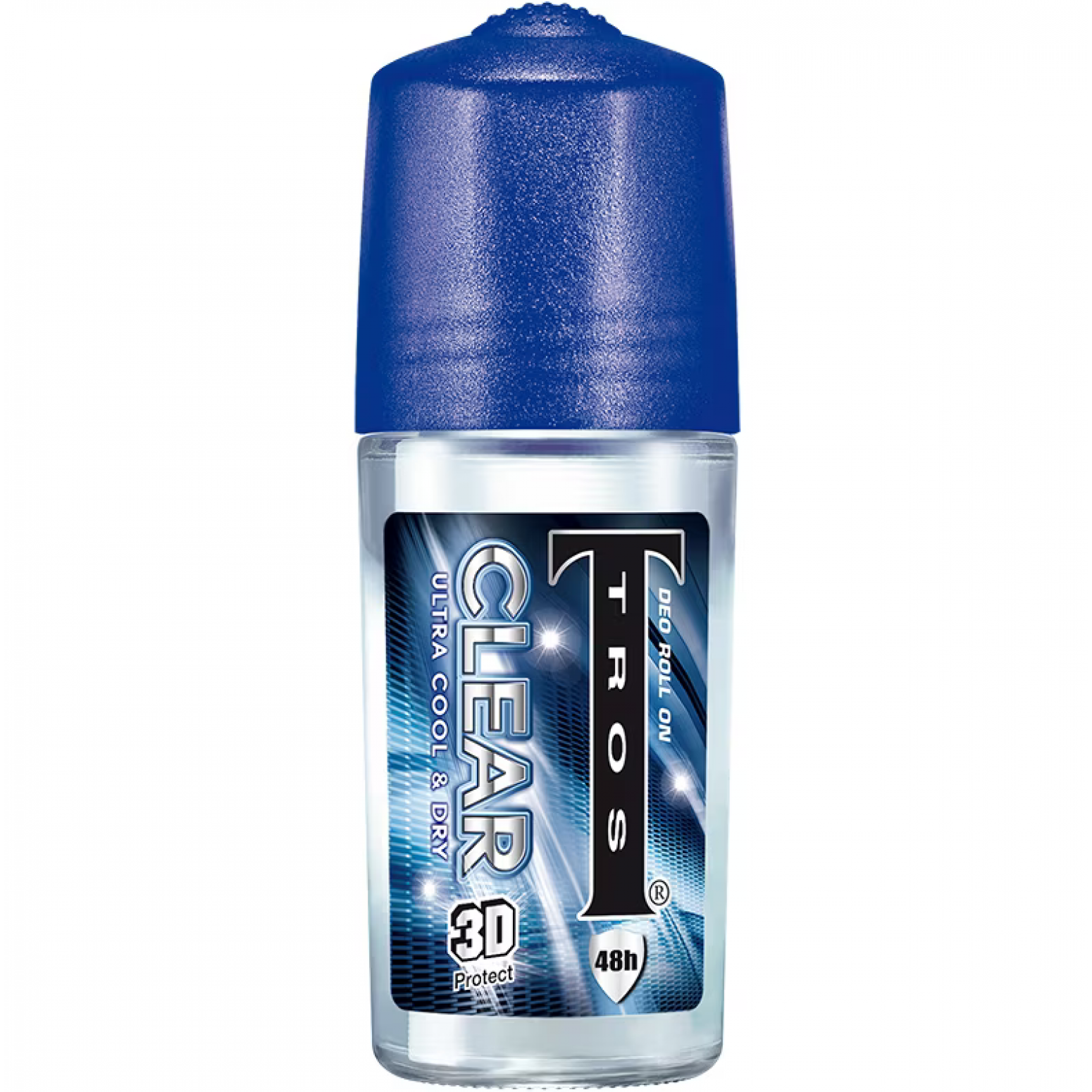 Tros Deodorant Rollon Clear Ultra and Cool 45ml.