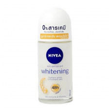 Nivea Deo Whitening Roll On 50ml. Pack 2