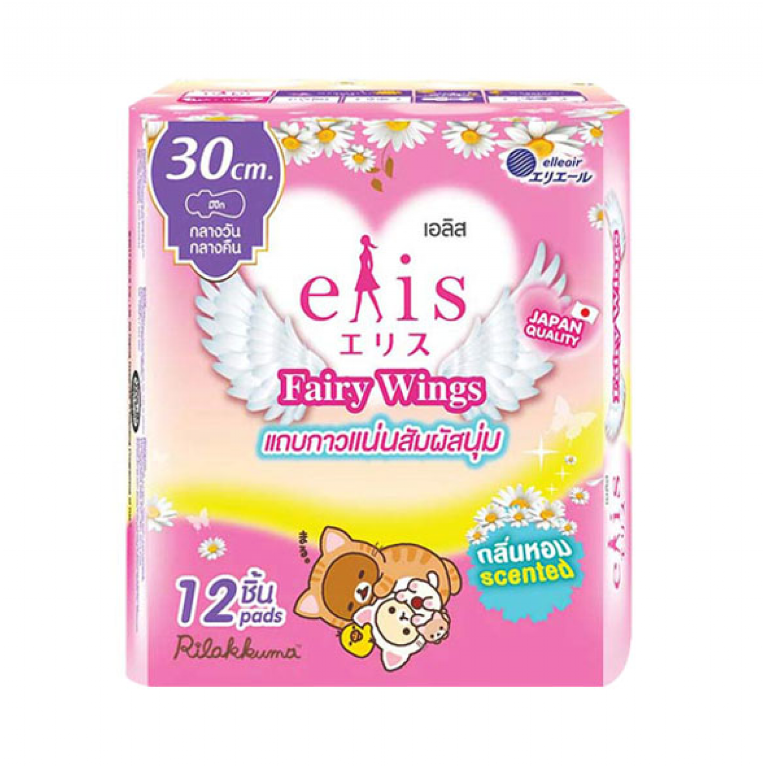 Elis Fairy Wings Sanitary Napkin 30cm. 12pcs.