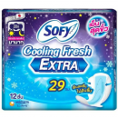Sofy Cooling Fresh Extra Slim Night 25cm. 12pcs.