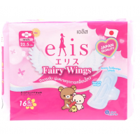 Elis Fairy Wings Sanitary Napkin Day Slim Wings 22.5cm. 16pcs.
