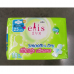 Elis Smooth and Dry Sanitary Napkin Day Slim Wings 25cm. 18pcs