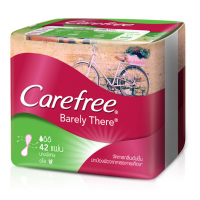 Carefree Barely There Aloe Scented Panty Liners 42sheets
