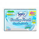 Sofy Cooling Fresh Panty Liners Regular Scented 28pcs.