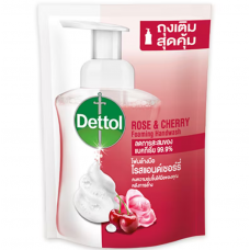 Dettol Foam Handwash Rose and Cherry 200ml. Refill