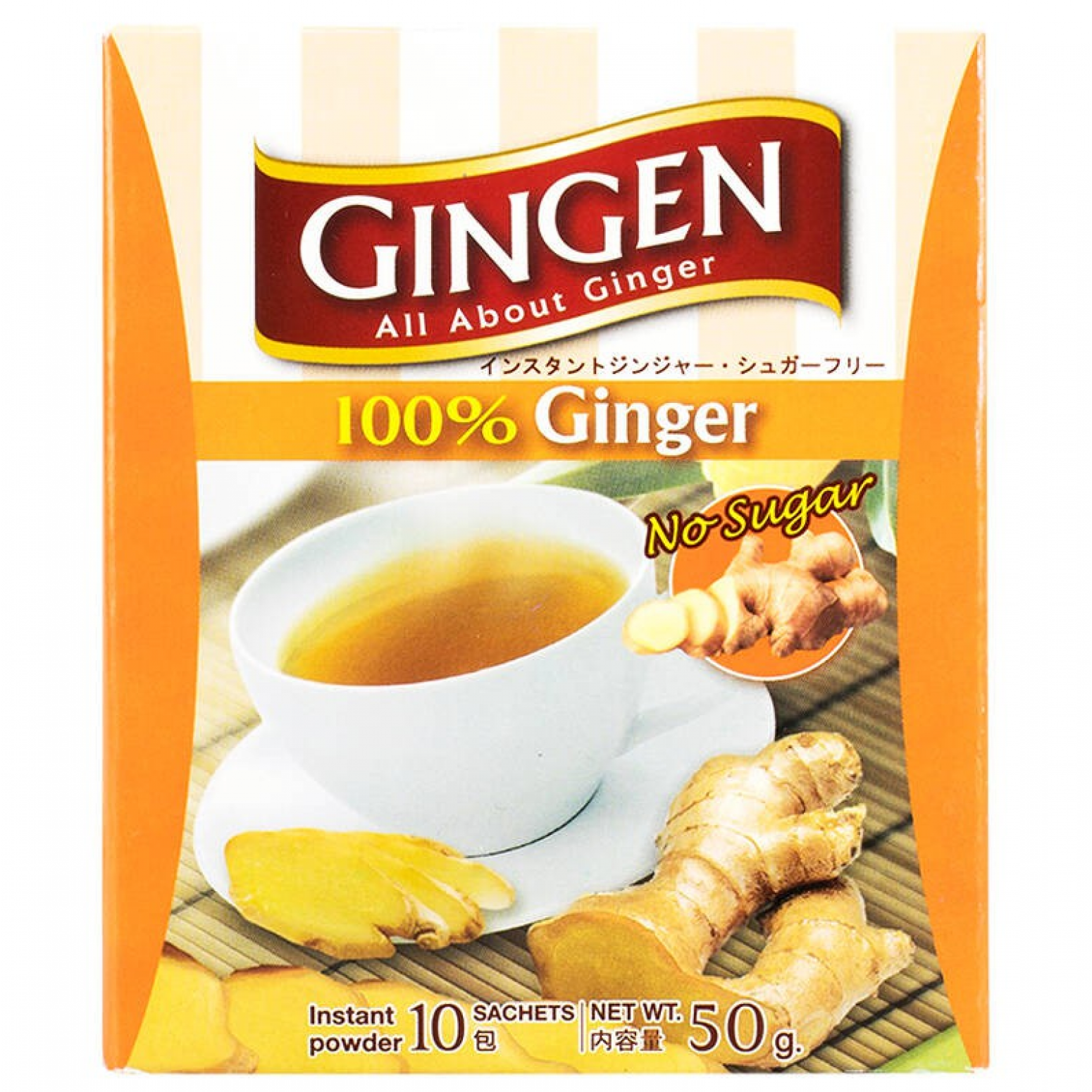 Gingen Ginger Popular 18g. Pack 10sachets