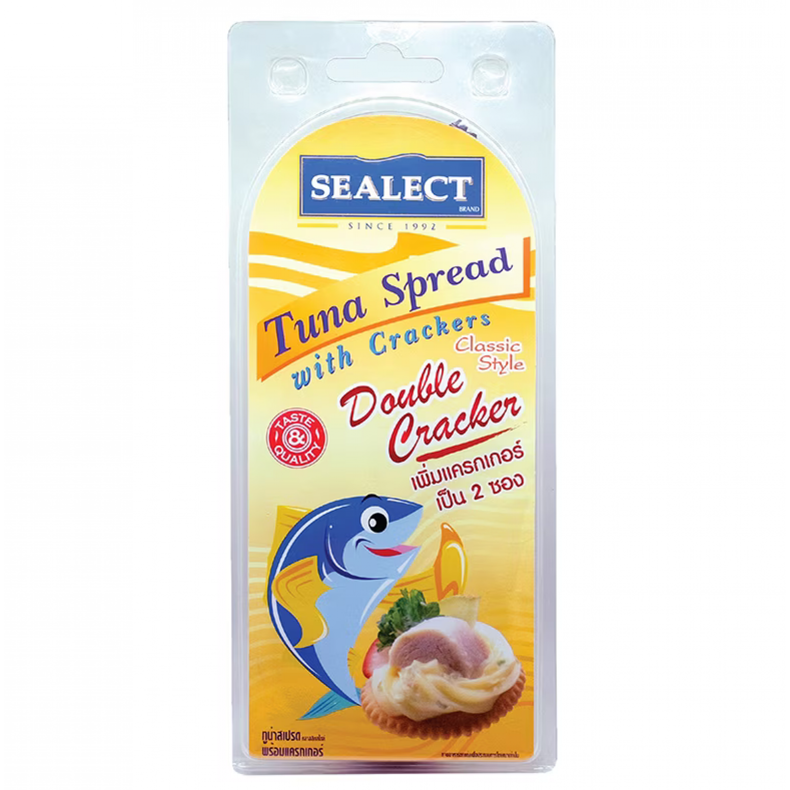 Sealect Tuna Spread with Crackers Classic Style 85g.