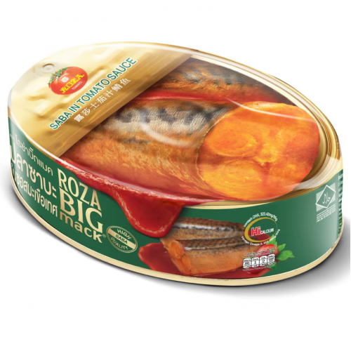 Roza Big Saba in Tomato Sauce 220g.