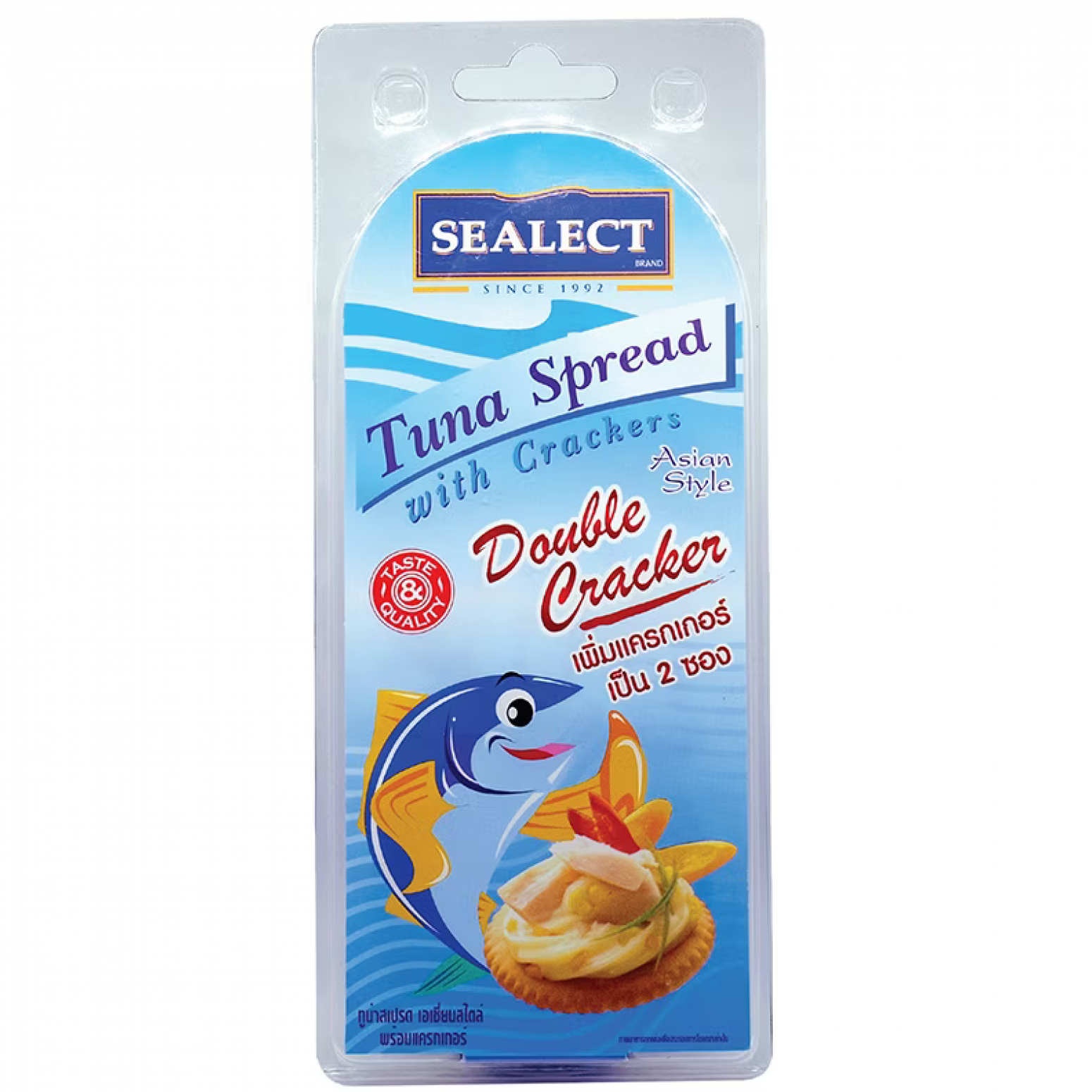 Sealect Tuna Spread Asian Style with Cracker 85g.