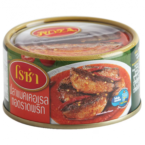 Roza Fried Mackerel with Chili 140g.