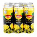 Lipton Sparkling Lemon No Sugar 325ml. Pack 6