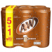 A and W Rootbeer Soft Drink 325ml. Pack 5 Free 1