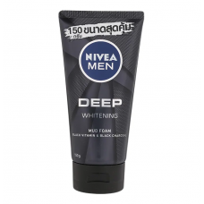 Nivea Men Deep Whitening Mud Foam 150g.