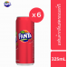 Fanta Soft Drink Strawberry Flavor 325ml. Pack6