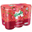 Mirinda Strawberry Flavor Soft Drink 245ml. Pack 6