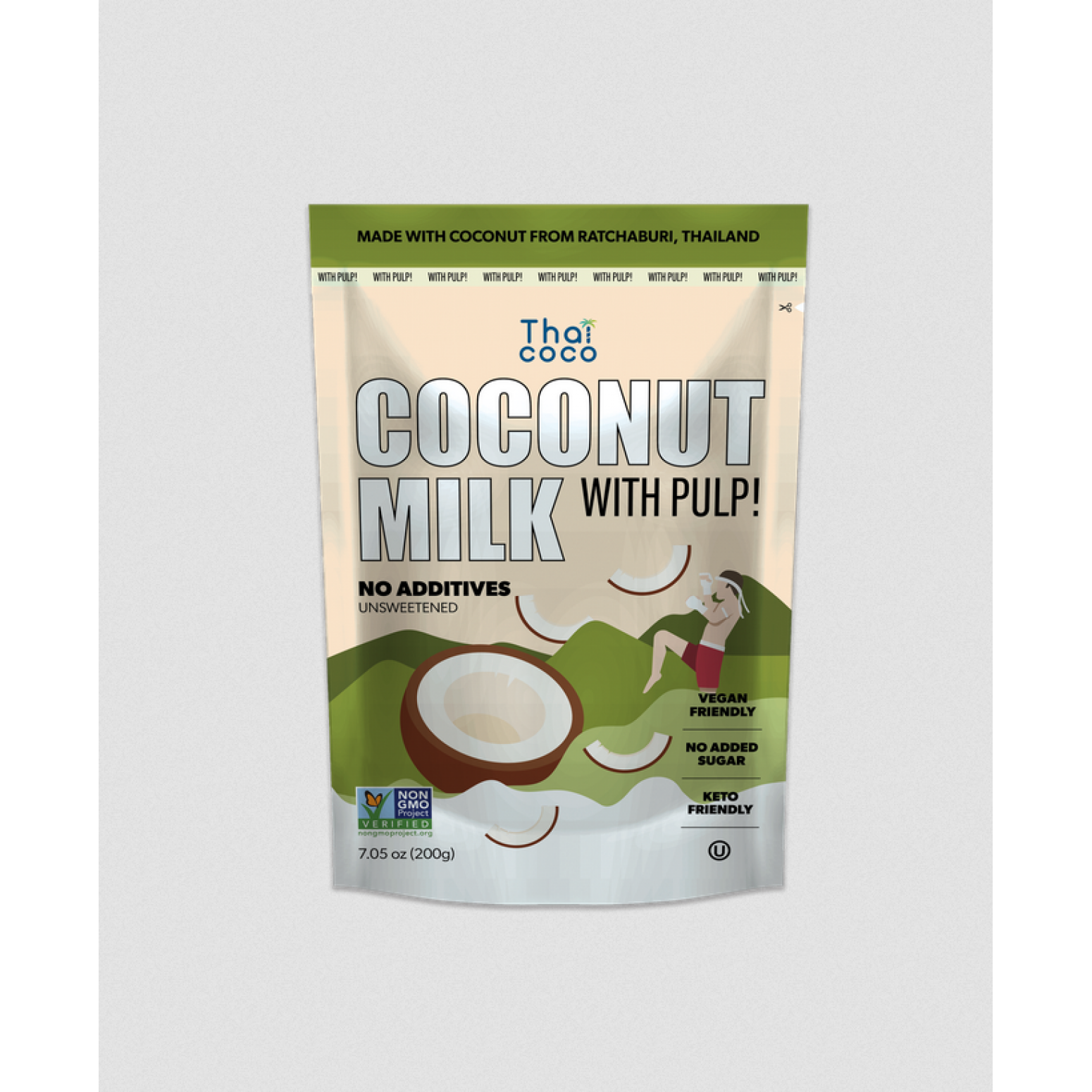 Coconut Milk with Pulp 200 ml