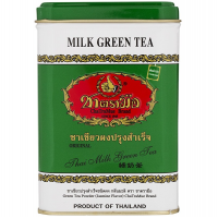 Hand Thai Green Tea Milk Mixes Tin 2.5g. Pack 50bags